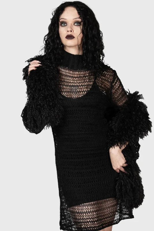 Rebecca's Rage Knit Dress Women's Trendy Apparel