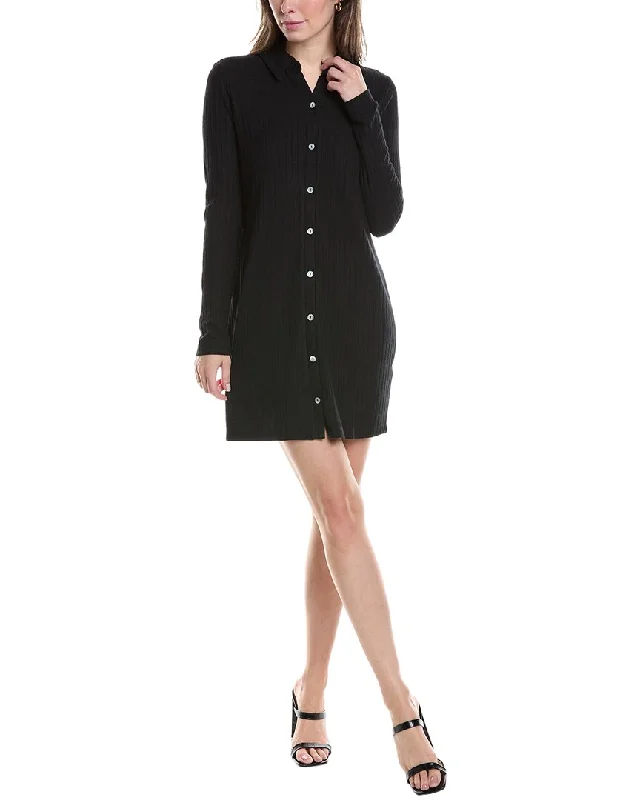 Michael Stars Kayla Button-Down Cardigan Dress High-Quality Women's Fashion Dresses