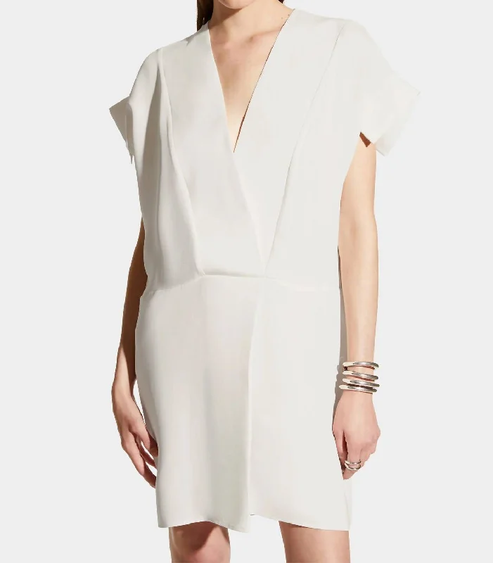 Gabrielle Dress In White Sand Women's Clothing For Everyday Wear