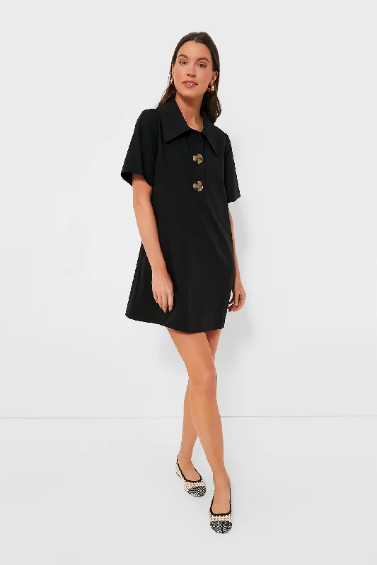 Black Scout Dress High-Fashion Women's Clothing