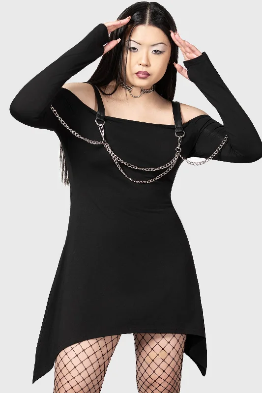 Pleasure & Chain Dress Timeless Women's Apparel