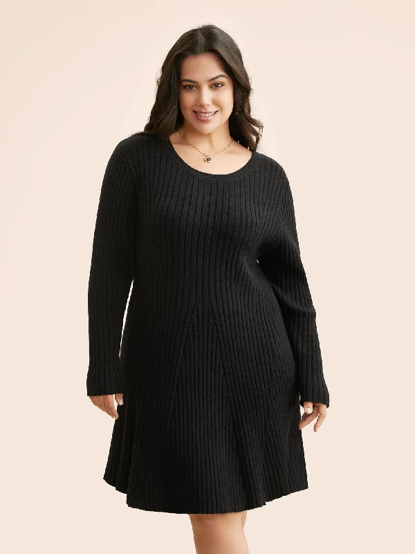 Supersoft Essentials Pit Strip Wool Sweater Dress Women's Clothing Online