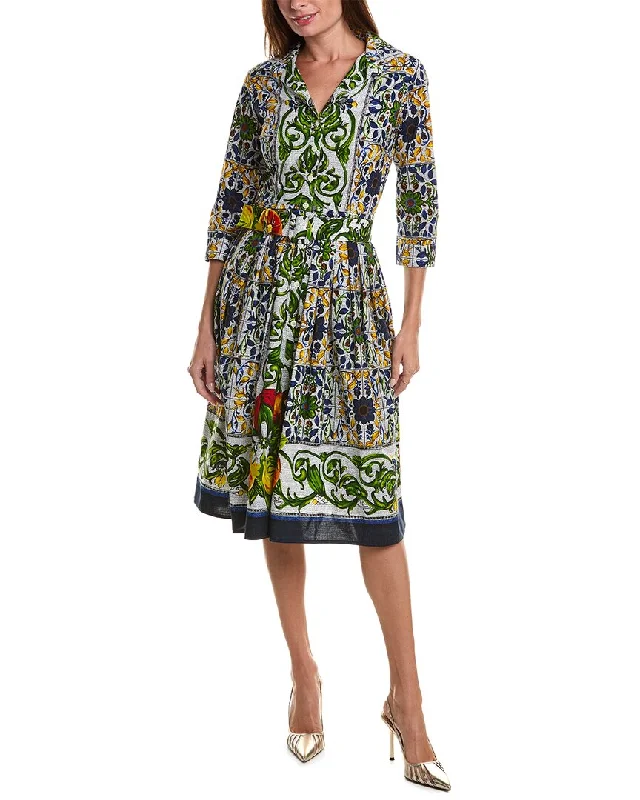 Samantha Sung Audrey Shirtdress Stylish Women's Clothes for Work and Play