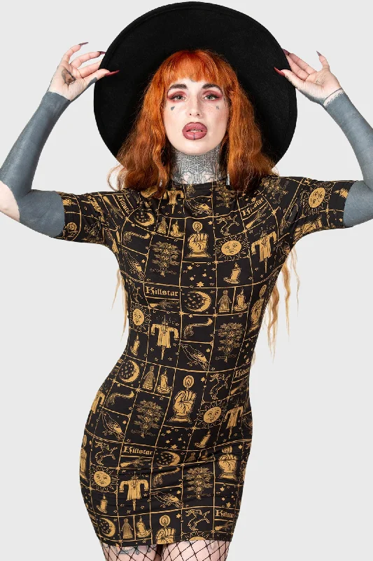 Folk Horror Bodycon Women's Clothes And Apparel