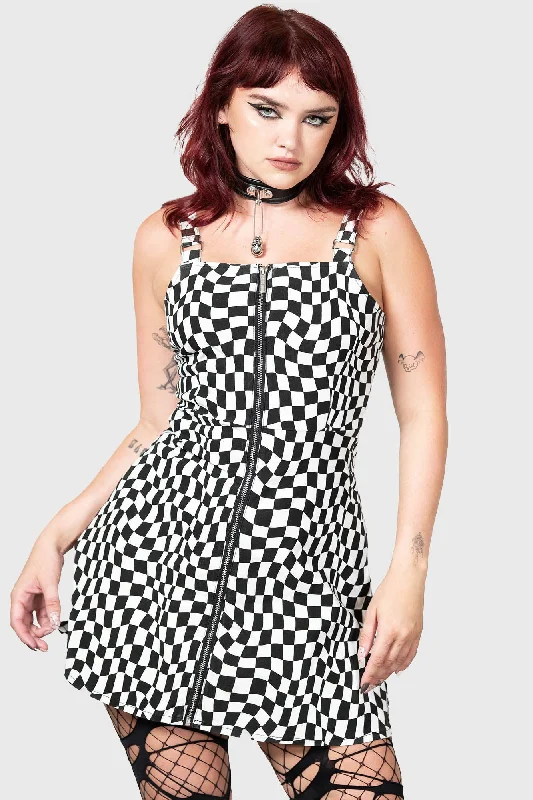 Punktured Dress Women's Wardrobe Apparel