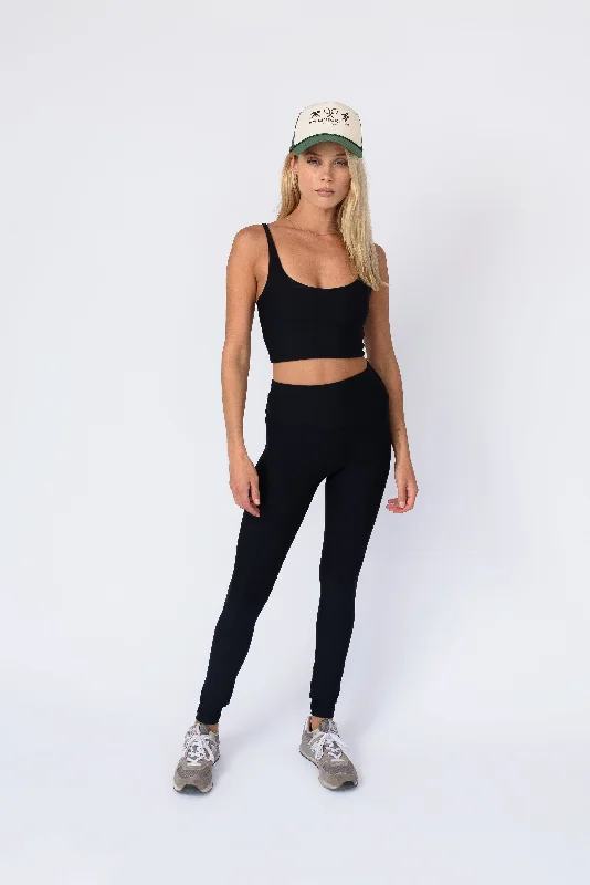 Kiki Legging - Black Casual Style for Busy Women