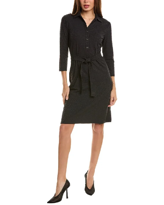 J.McLaughlin Calla Mini Shirtdress Women's Trendy Casual Clothes