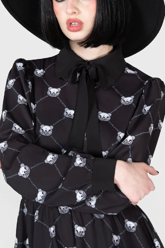 Goth Bear Dress Stylish Women's Garments For Holidays