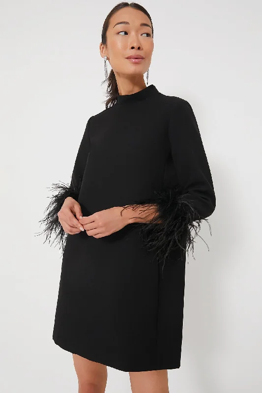 Black Feather Mod Ellie Dress Women's Seasonal Clothing