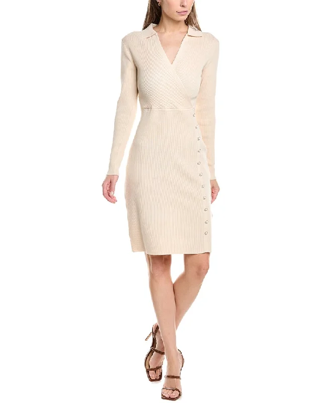 Nanette Nanette Lepore Surplice Sweaterdress Comfortable Loungewear for Women