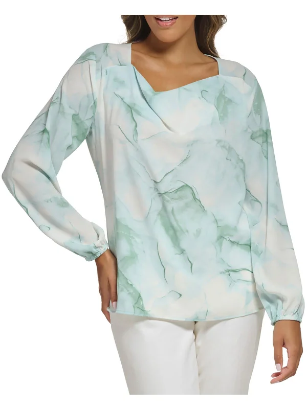 Womens Chiffon Career Blouse Stylish Women's Garments