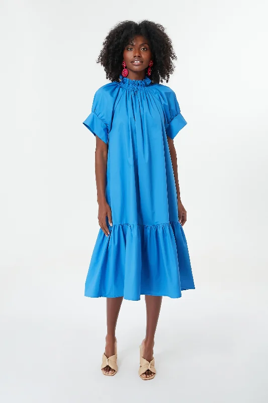 Aqua Blue Paige Dress New Arrival Discount