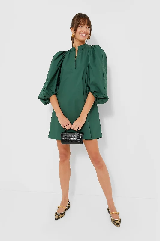 Emerald Green Astrid Dress Women's Relaxed Clothes