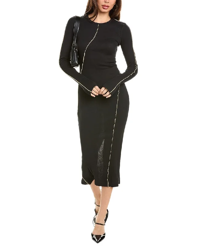 Helmut Lang Twist Sheath Dress Women's Classic Attire