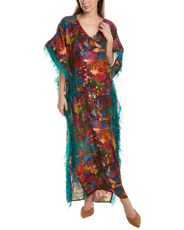 Marie Oliver Maura Silk Caftan Affordable Women's Clothing Sale Online