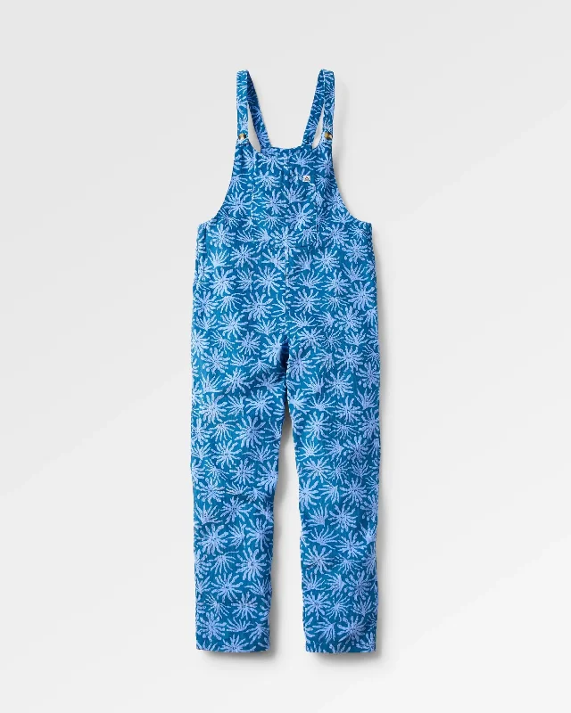 Meadows Organic Cotton Cord Overalls - Seaweed Blue Steel Women's Casual Wear Clothes