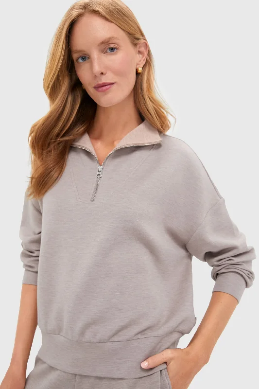 Taupe Hawley Sweat Best Online Boutiques For Women