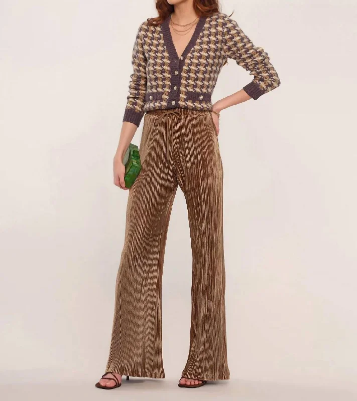 Kamala Pant In Whiskey Women's Comfortable Clothes For Weekends