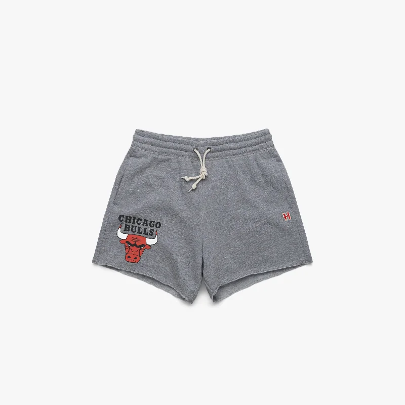 Women's Chicago Bulls Logo Sweat Shorts Women's Casual Apparel For Weekends