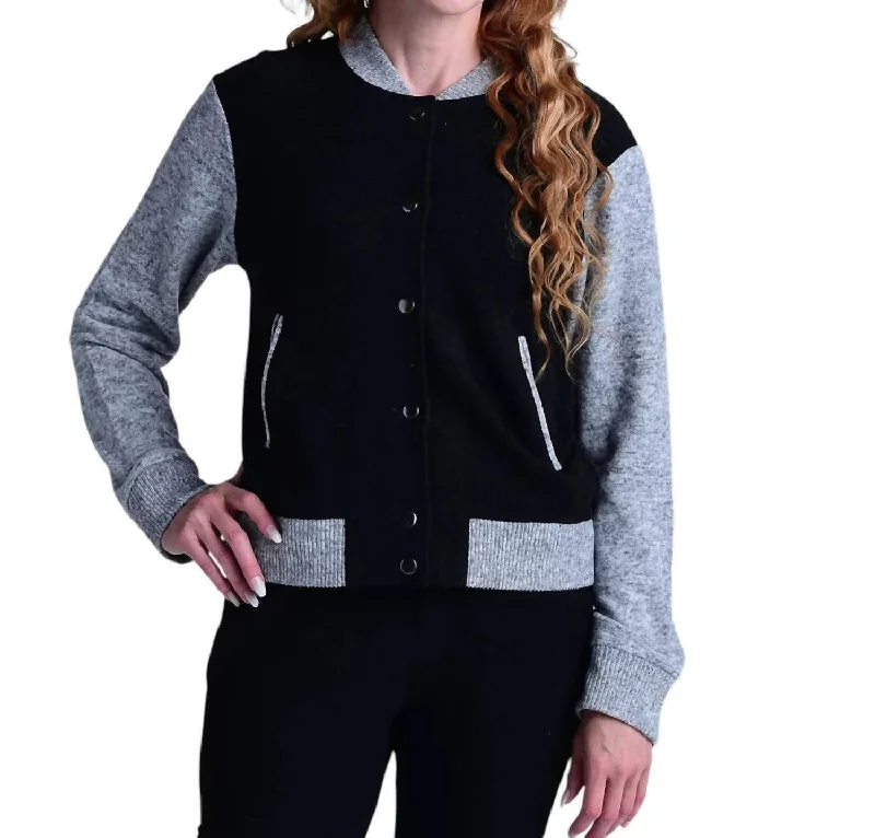 Bomber Jacket In Black Women Wear Online