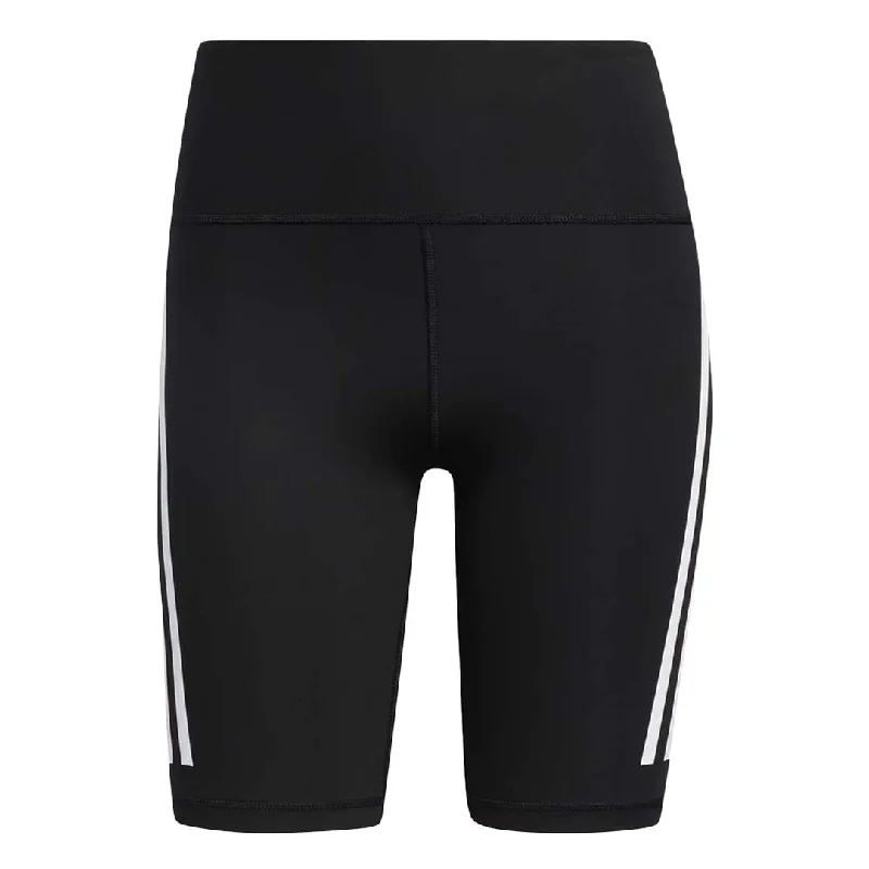 adidas - Women's Optime Trainicons 3-Stripes Biker Shorts (H64228) Affordable Online Boutique