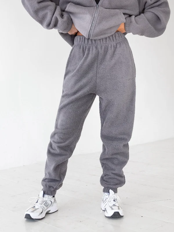 Borg Sweatpants - Charcoal Women's Work Apparel