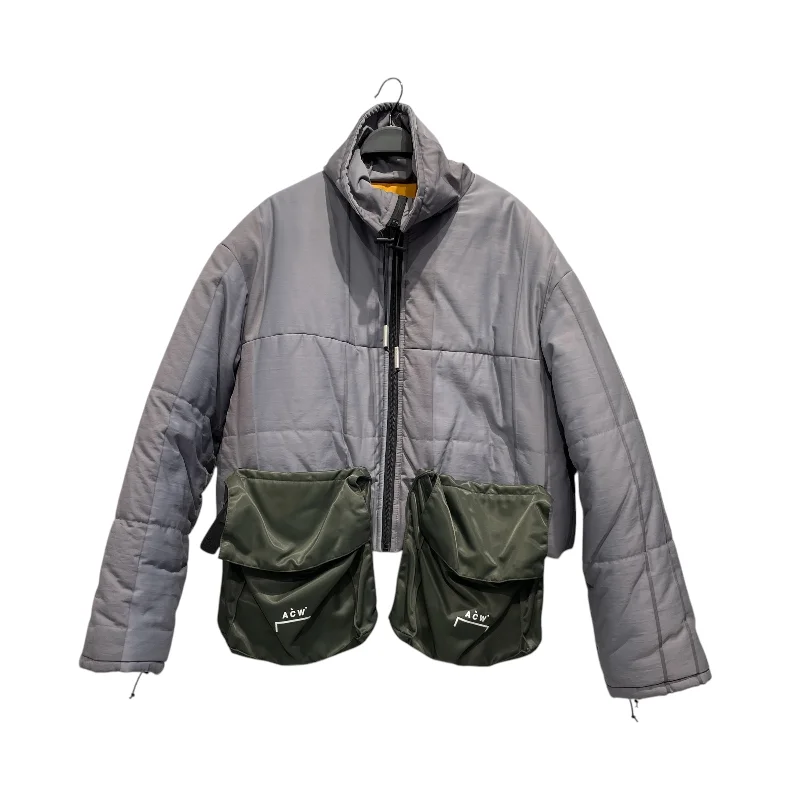 A-COLD-WALL/Puffer Jkt/M/SLV/Puffer W/ Detachable Pockets Street Style Fashion