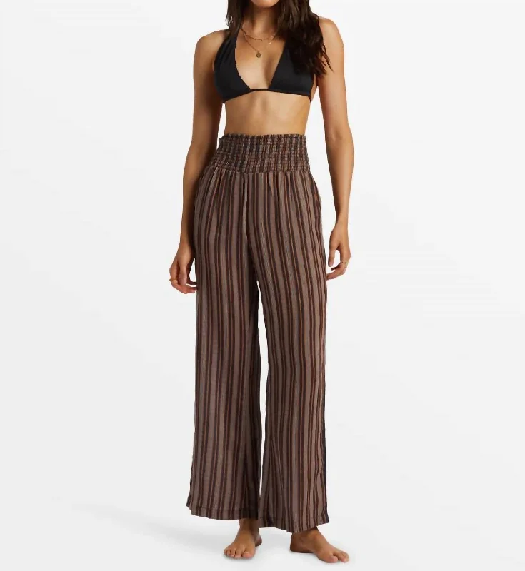 New Waves 2 Pant In Black Sands Affordable Online Boutique