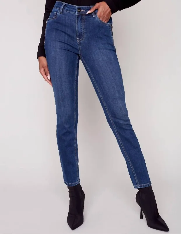 Slim Leg Jean In Indigo Women's Outdoor Attire