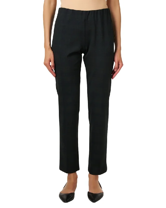 Elliott Lauren Plaid Pull-On Pant Affordable Women's Clothing Sale Online