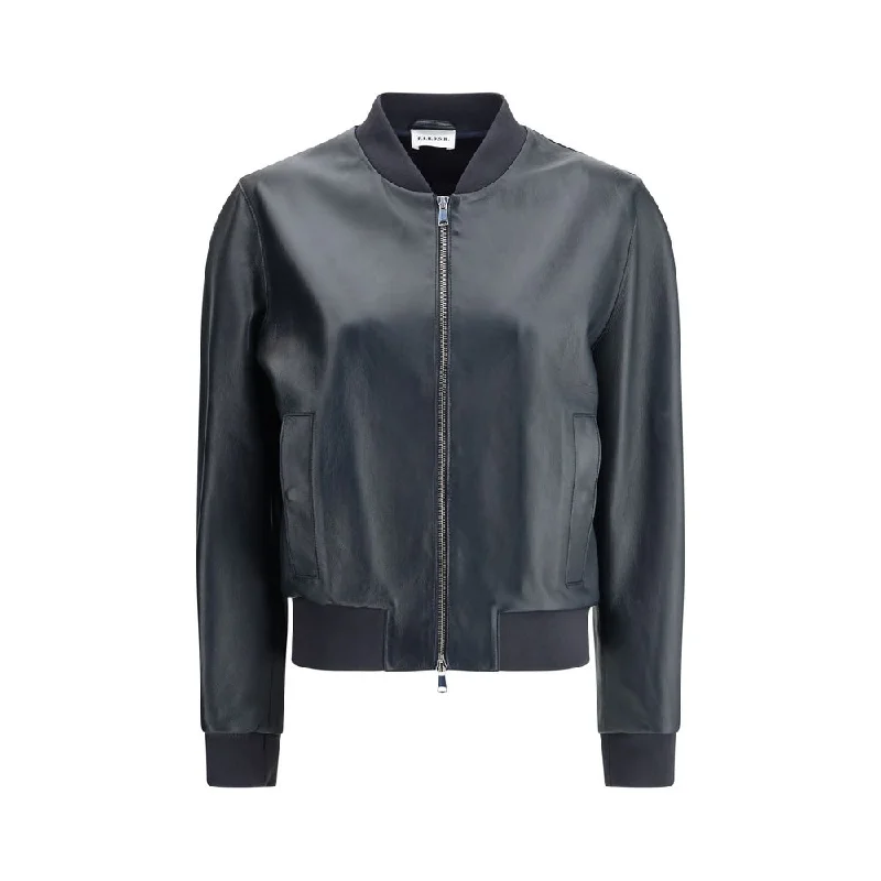 P.A.R.O.S.H. Leather Women's Jacket Women's Comfortable Lounge Attire