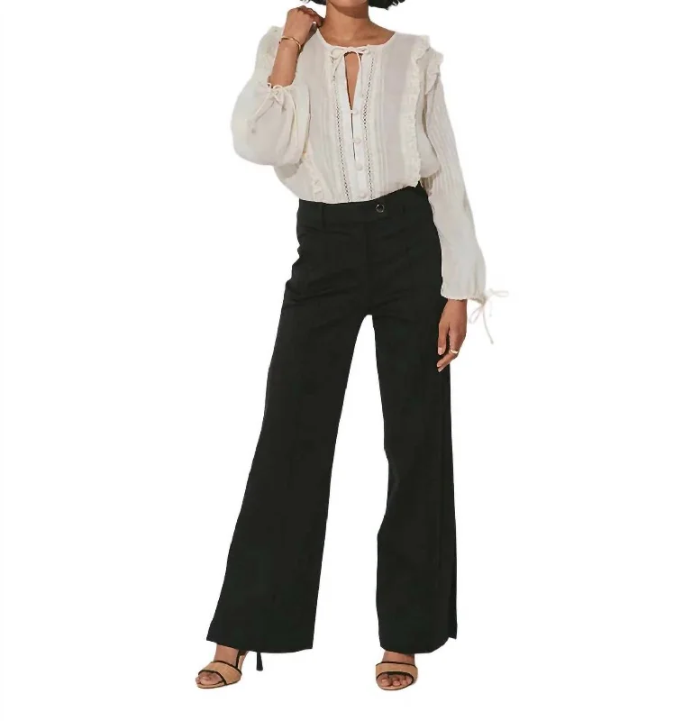 Kimora Trouser In Black Clothing Sales