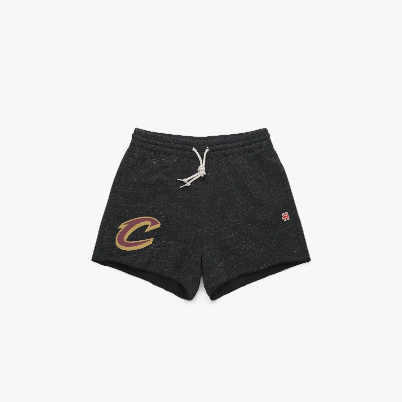 Women's Cleveland Cavaliers Logo Sweat Shorts Modern Women's Apparel