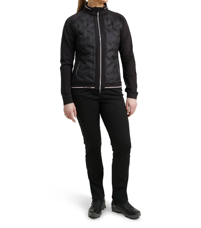 Women Grove Hybrid Jacket In Black Clothing For Women