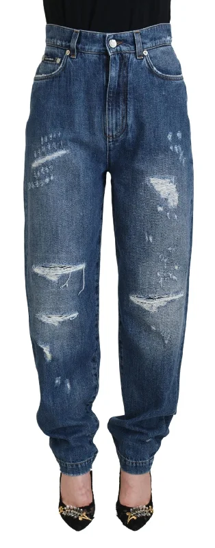 Dolce & Gabbana Elegant Tatte  Women's Jeans Women's Chic Apparel