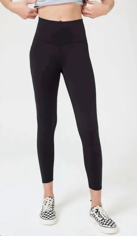 Tlc 7/8 Leggings In Jet Black Women's Date Night Outfit