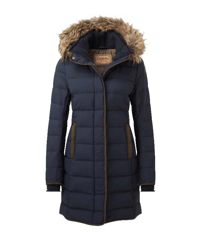 Mayfair II Down Coat - Midnight Casual Women's Clothing Online