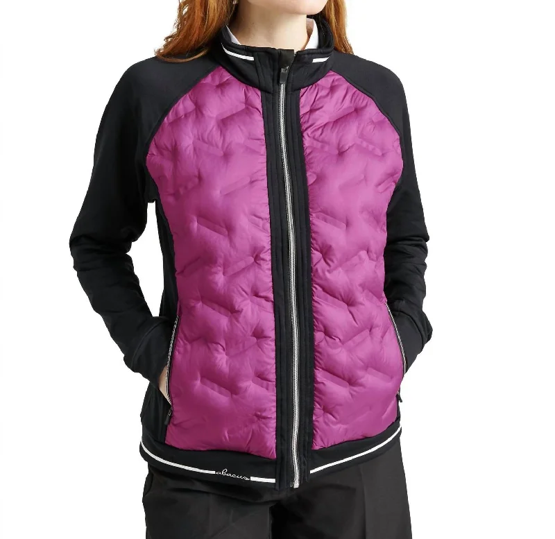 Women Grove Hybrid Jacket In Violet Exclusive Online Sale