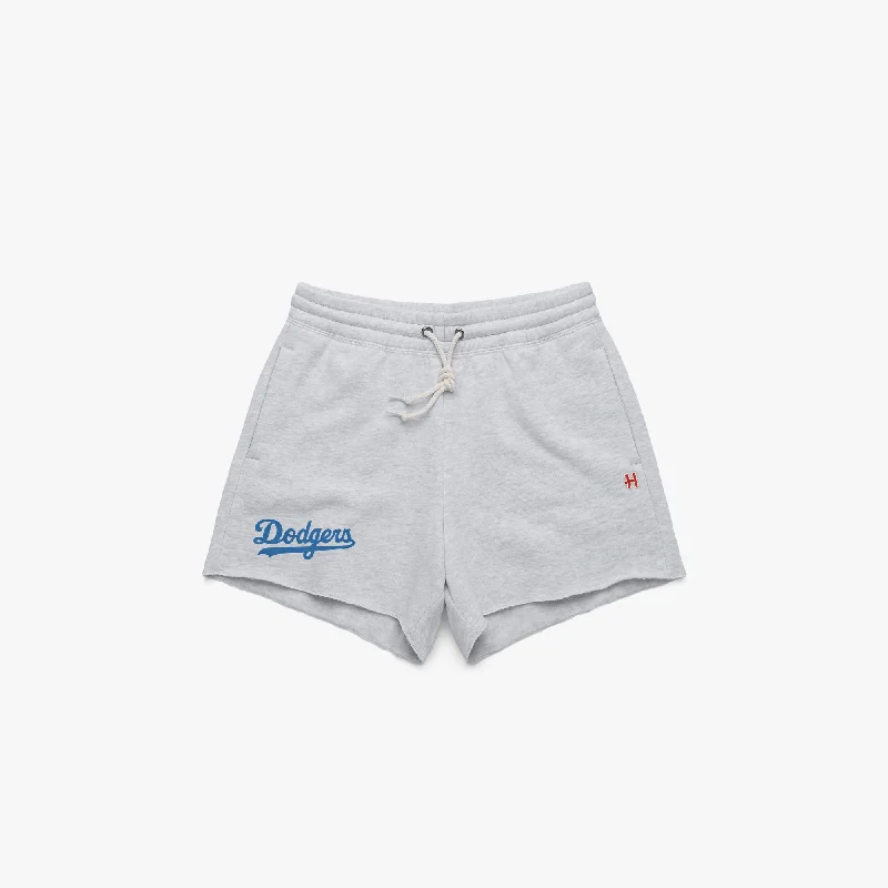 Women's Los Angeles Dodgers Jersey Logo '03 Sweat Shorts Women's Clothing Apparel