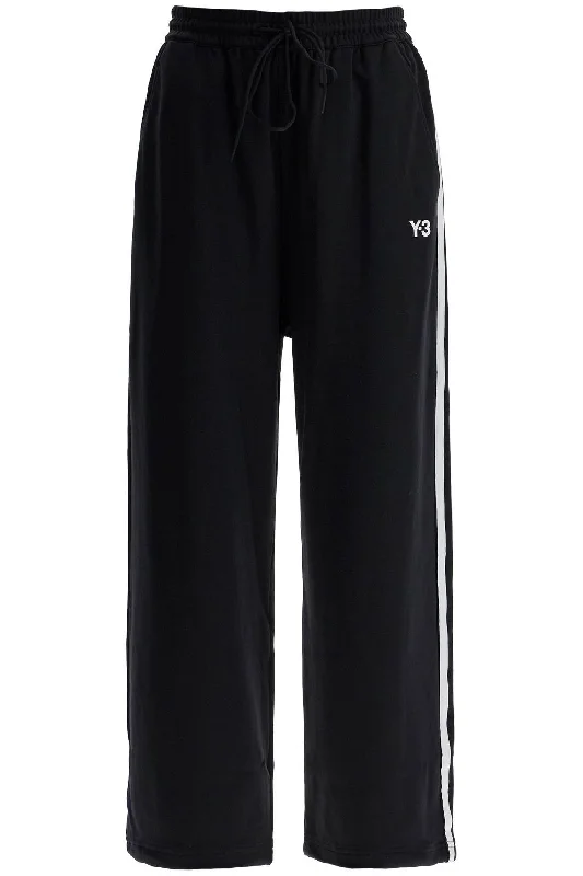 Y-3 Women's Cropped Wide-Leg Joggers With Stylish Outerwear Clothing For Women