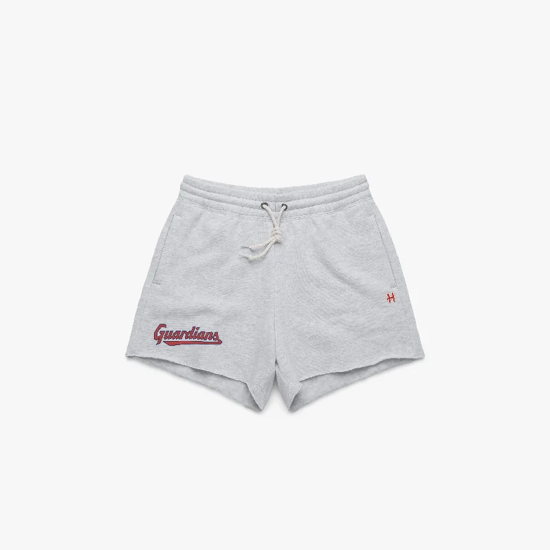 Women's Cleveland Guardians Jersey Logo '22 Sweat Shorts Women's Activewear Apparel