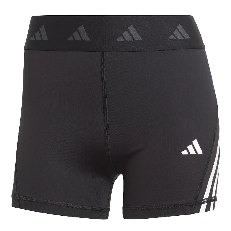 adidas - Women's Techfit Hyperglam 3 Inch Shorts (HY5894) Sporty Streetwear