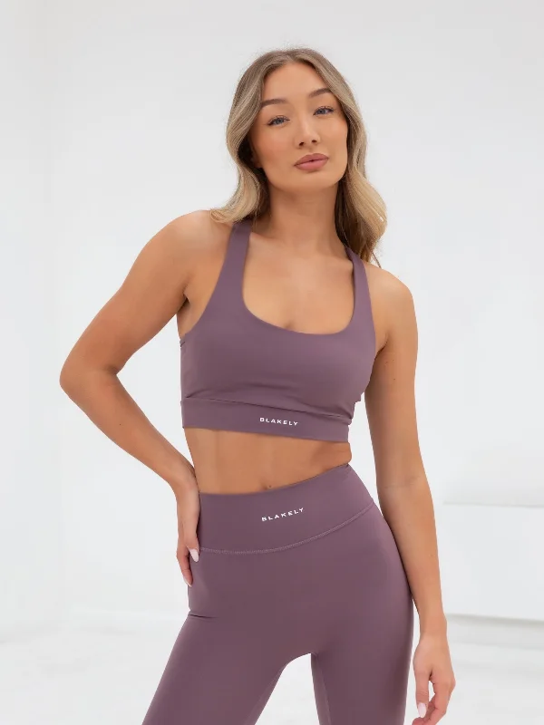 Ultimate Active Bra - Light Plum Women's Athletic Clothes