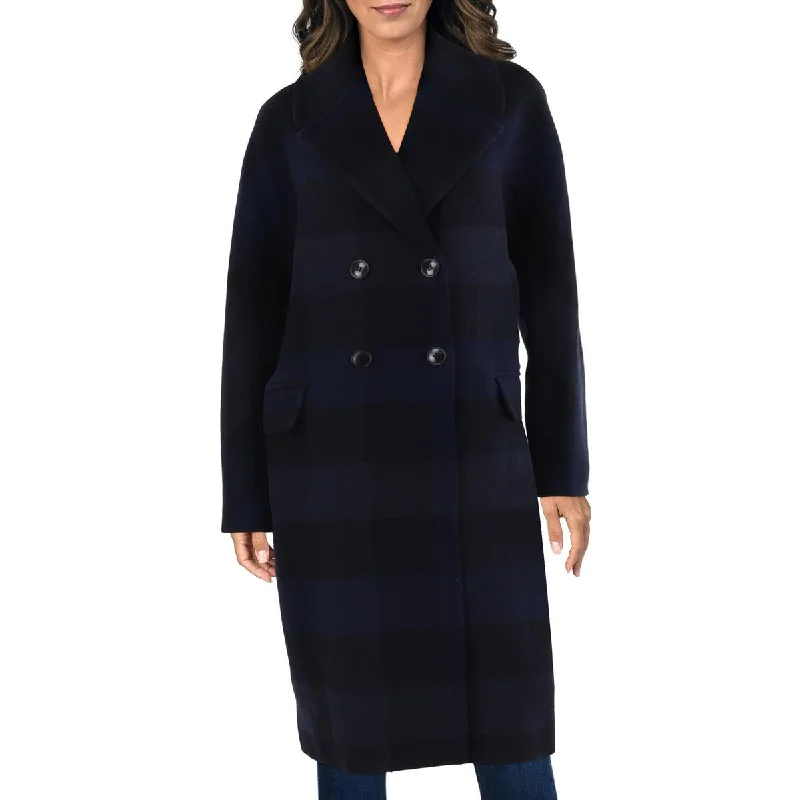 Womens Wool Long Pea Coat Women's Everyday Attire