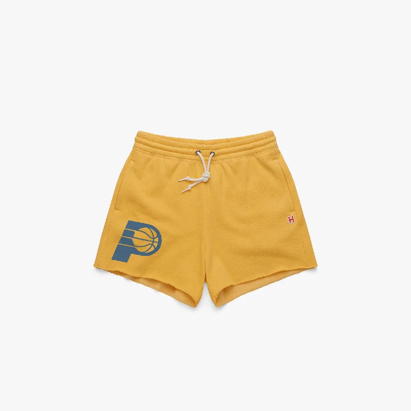 Women's Indiana Pacers Logo Sweat Shorts Stylish Women's Outerwear Apparel