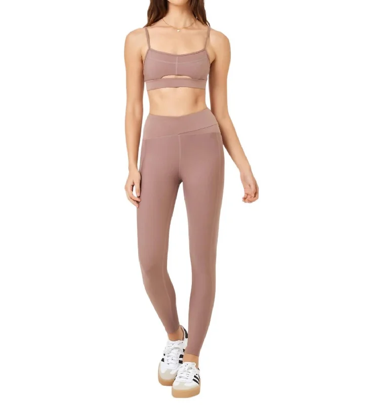 Mercer Leggings In Fawn Women's Comfortable Lounge Outfit