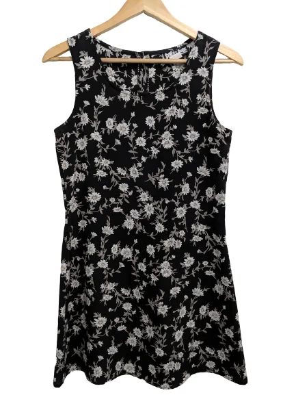 [S] 90s Street Code Floral Mini Dress Women's Active Clothing