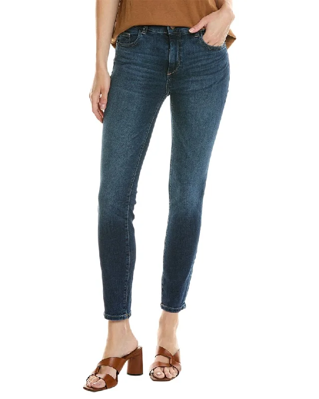 DL1961 DL Performance Mid-Rise Instaculpt Ankle Florence Skinny Leg Jean Women's Transitional Attire