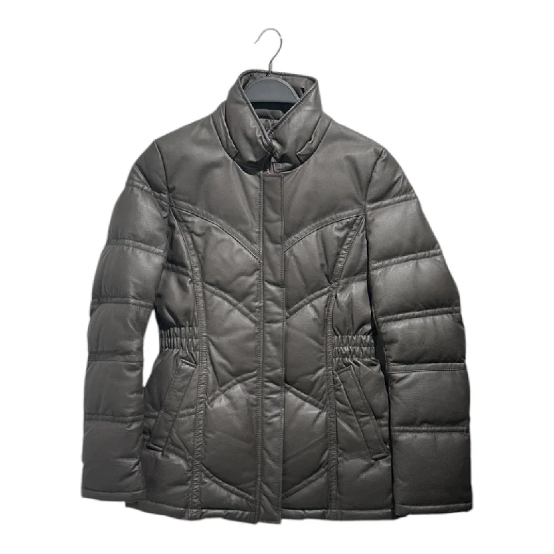 TORNADO MART/Puffer Jkt/40/Leather/GRN/ Business Casual Outfits