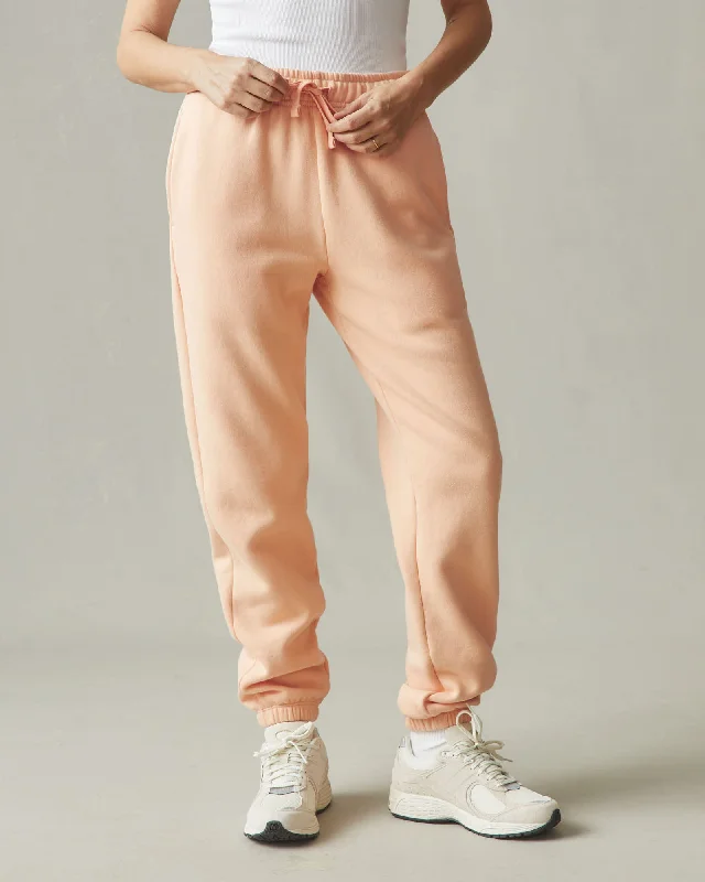 Classic Sweatpants - Peach Fuzz Women's Formal Apparel